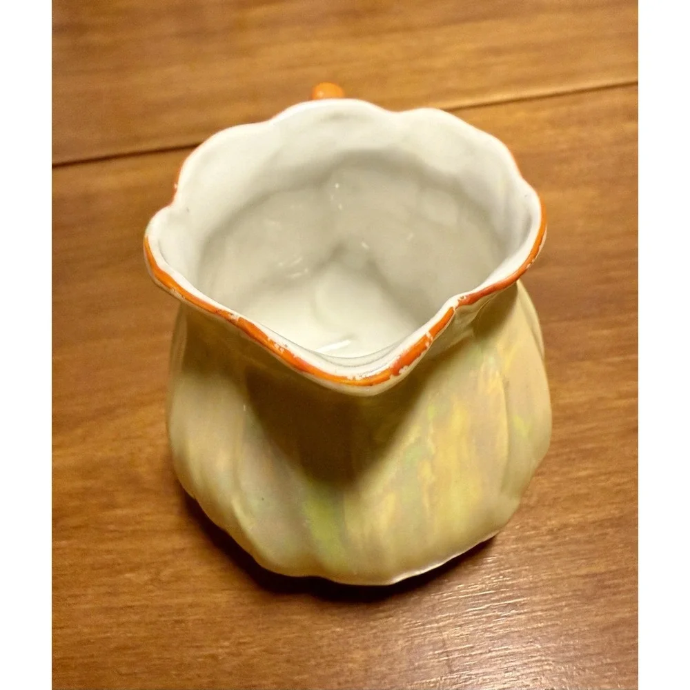 P.A.L.T. Czecho-Slovakia Porcelain Creamer Sugar Lusterware PALT Czaechoslavakia